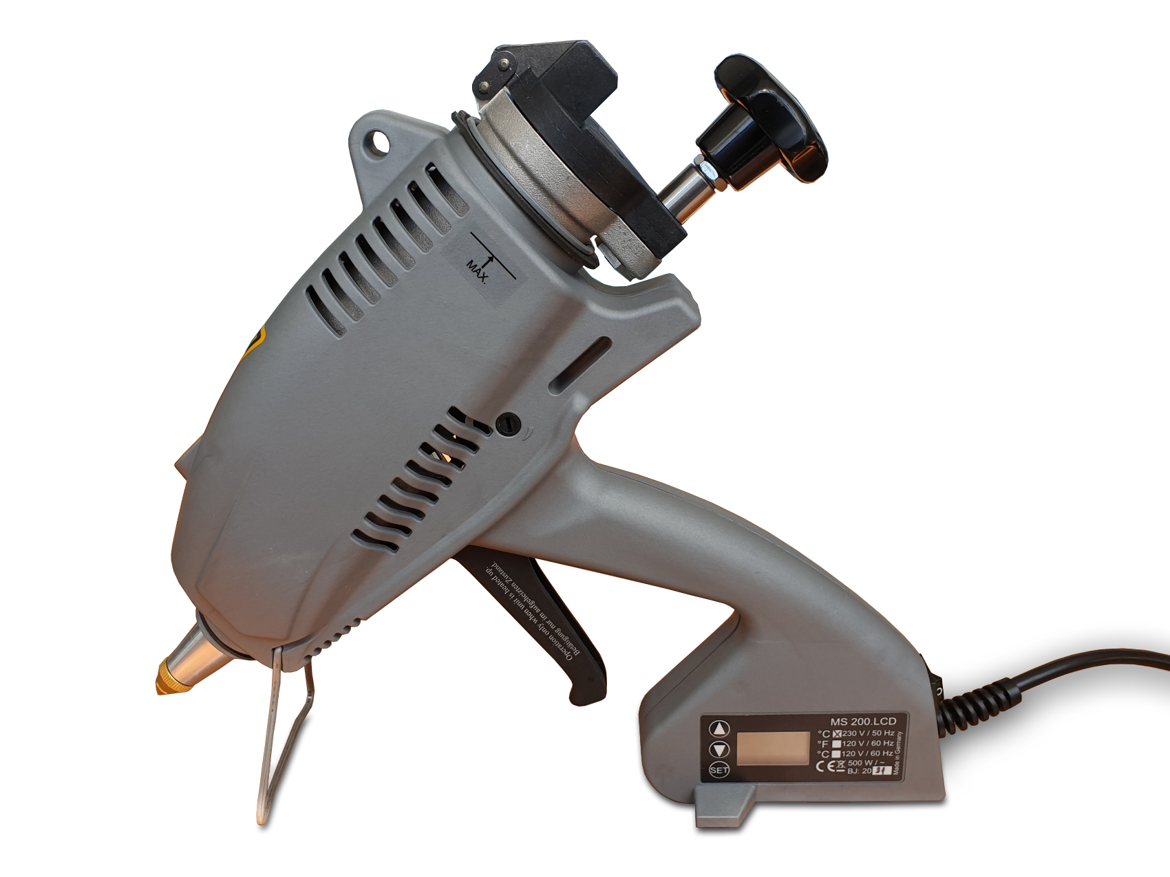 industrial hot melt glue gun with