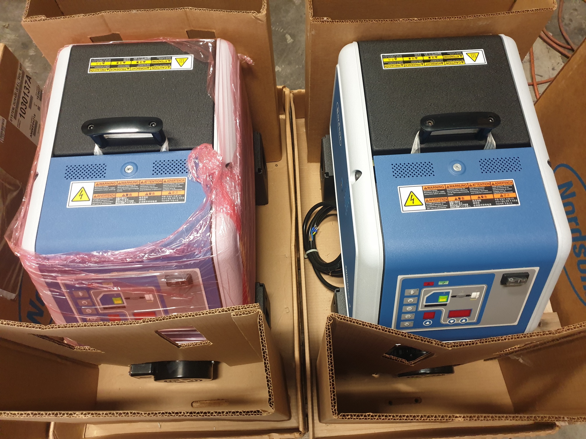 Nordson hotmelt units Nieuwe Nordson Durablue 4 L 1026750A