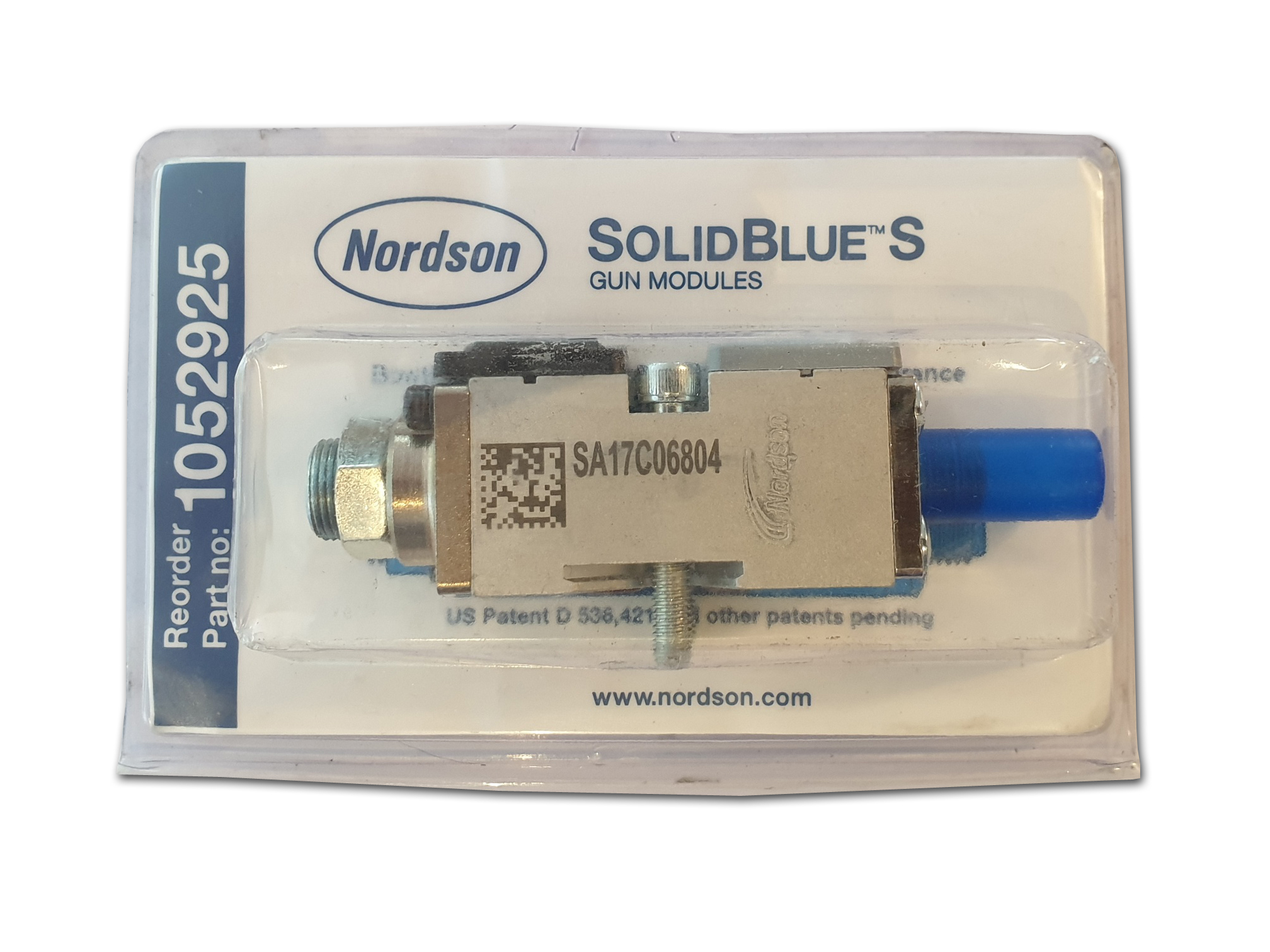 New Nordson SOLIDBLUE S GUN MODULE 1052925 PLC Processors Business