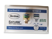 Nordson Saturn haakse nozzle 2 x 30 graden diameter 0.31mm / 0.012in 1015912