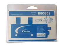 Nordson magneetventiel / solenoid 24v DC 0.25 Cv 1.5W 1095801