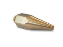 Nozzle kort mannelijke draad voor op slang gemonteerd handpistool